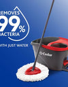 O-Cedar Easy Wring Spin Mop System, 4 Ct.