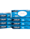 XL Flushable Wet Wipes, Adult Wipes Large, 8 Flip-Top Packs, 45 Wipes per Pack (360 Total Wipes)