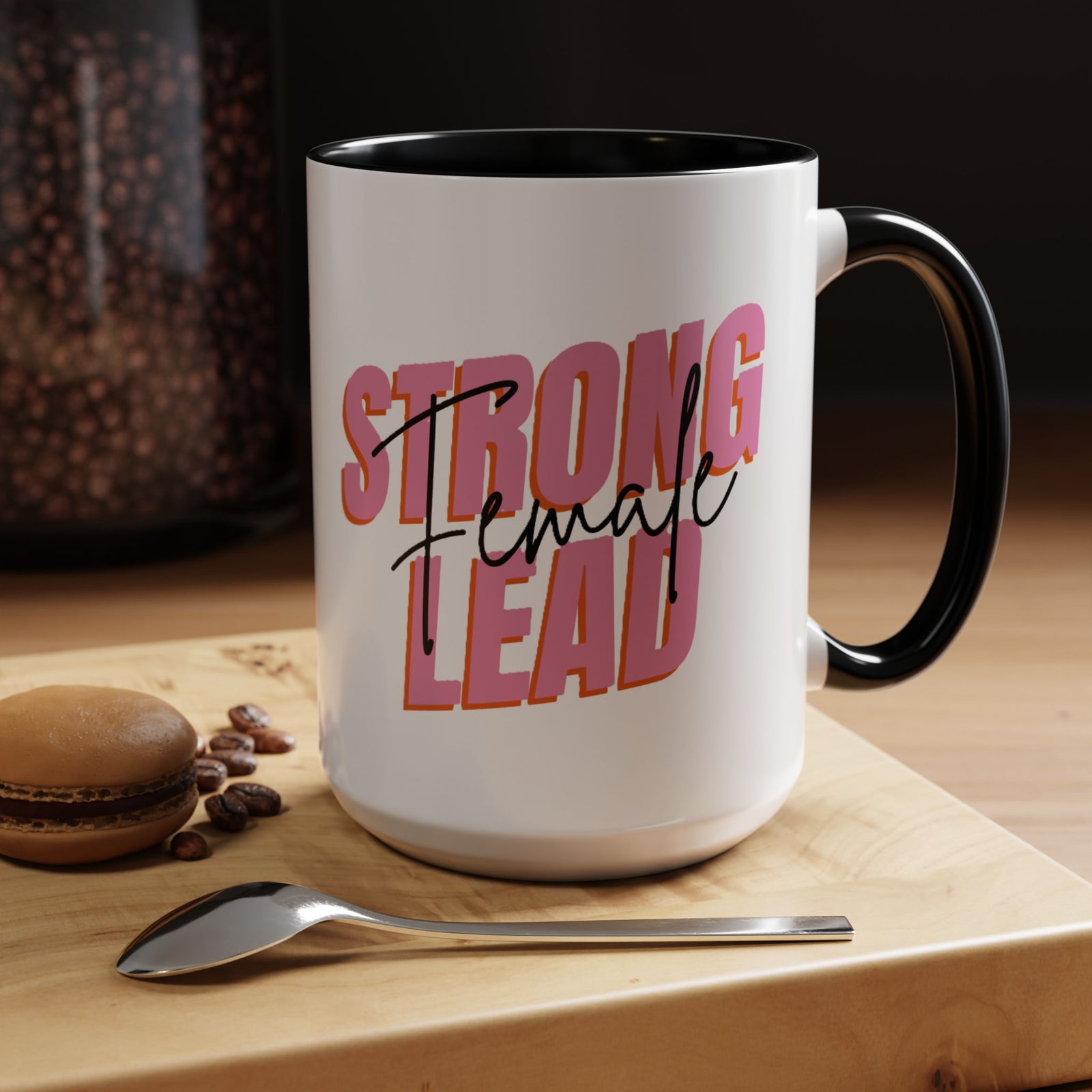 Strong Female Lead!! Accent Coffee Mug (11, 15oz)