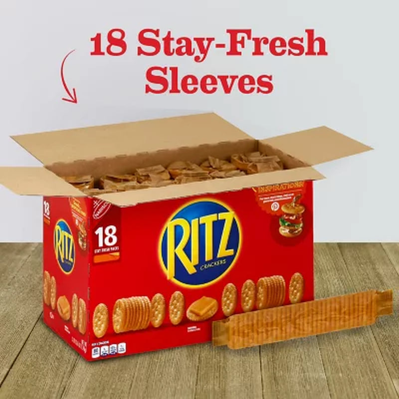 RITZ Original Crackers, 3.43 Oz., 18 Pk.