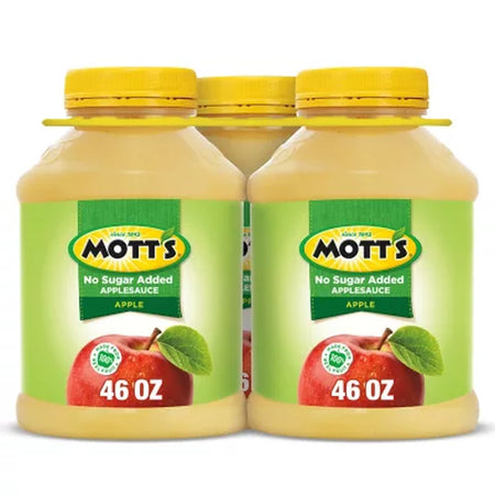 Mott'S No Sugar Added Applesauce, 138Oz.