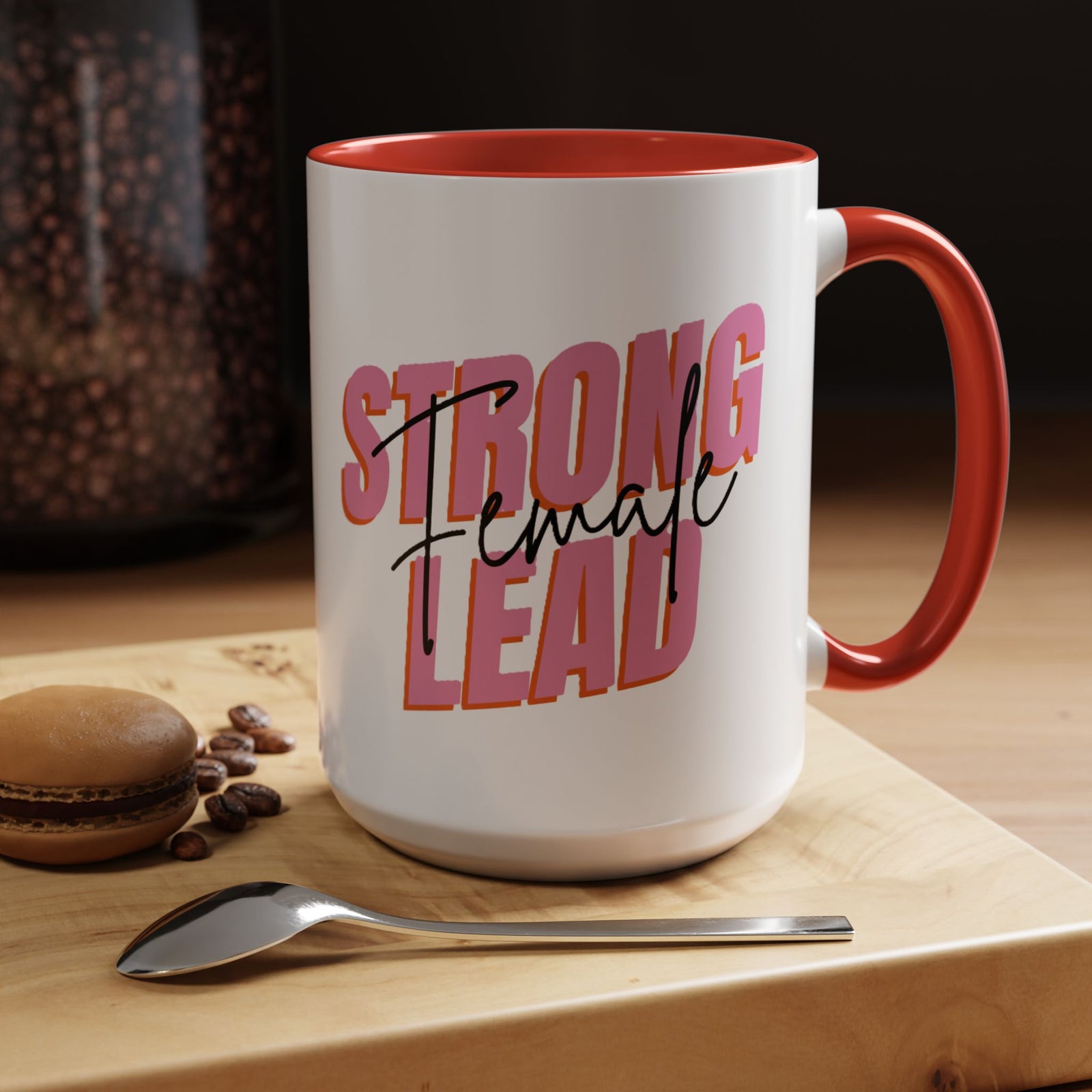 Strong Female Lead!! Accent Coffee Mug (11, 15oz)