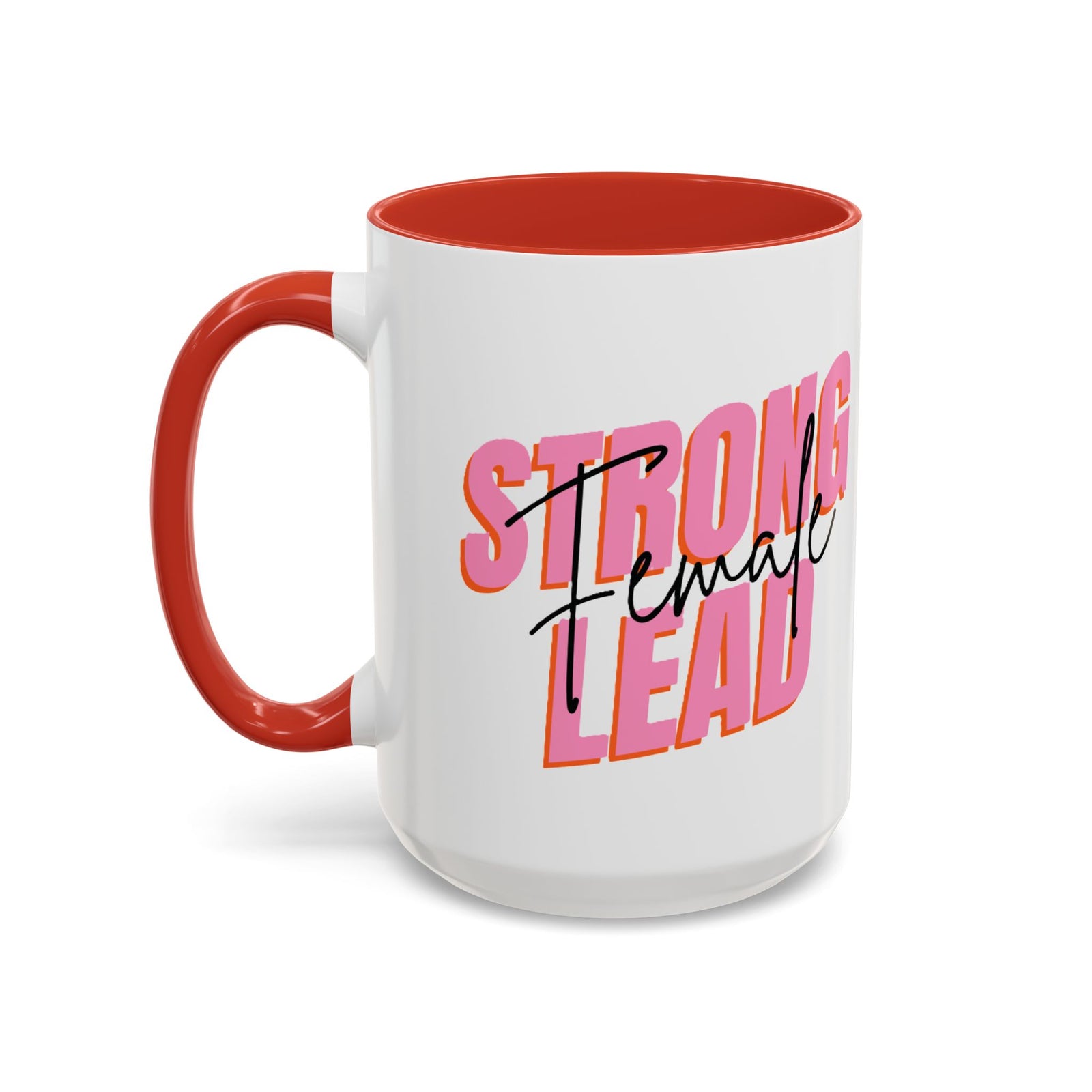 Strong Female Lead!! Accent Coffee Mug (11, 15oz)