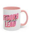 Strong Female Lead!! Accent Coffee Mug (11, 15oz)