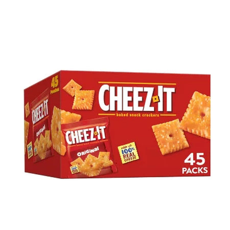 Cheez-It Original Baked Snack Crackers 1.5 Oz., 45 Pk.