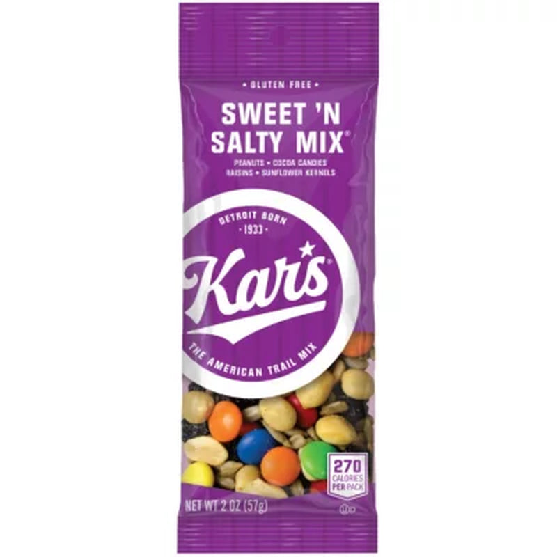 Kar'S Sweet 'N Salty Trail Mix, 2 Oz., 40 Pk.