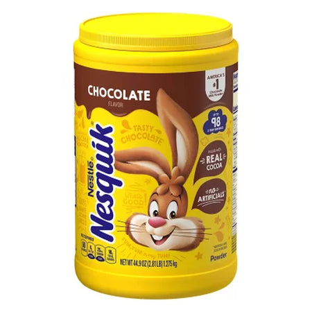 Nesquik Chocolate Powder Drink Mix 44.9 Oz.