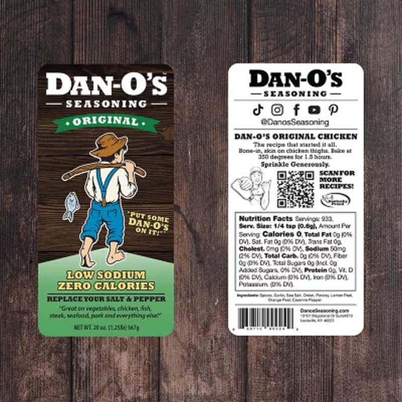 Dan-O'S Original Seasoning, 20 Oz.