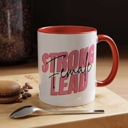 Strong Female Lead!! Accent Coffee Mug (11, 15oz)