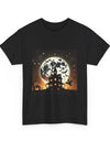 Spooky Night Sky: Halloween Icons Edition Unisex Heavy Cotton Tee