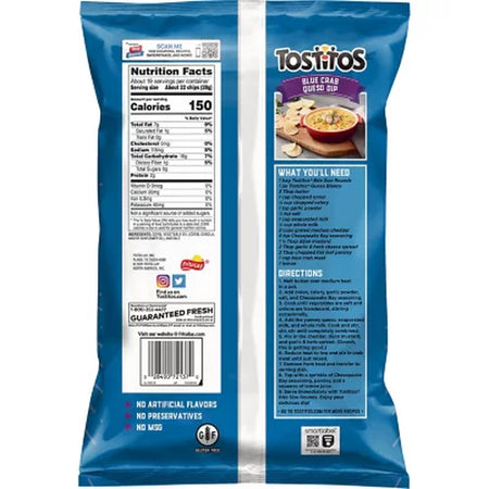 Tostitos Regular Tortilla Chips, 18.625 Oz.