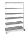 Member'S Mark 6-Tier NSF Heavy Duty Wire Shelving, 47.75" W X 18" D X 75.5" H