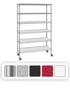 Member'S Mark 6-Tier NSF Heavy Duty Wire Shelving, 47.75" W X 18" D X 75.5" H