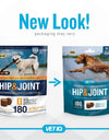 VETIQ Maximum Strength Hip & Joint Soft Dog Chews, Chicken Flavored, 180 Ct.