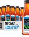 Pure Leaf Iced Tea Bottles Sweetened, 18.5 Fl Oz 12 CT (CHOOSE FLAVOR)