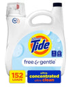 Tide Free & Gentle Liquid Laundry Detergent 170 Fl. Oz., 152 Loads