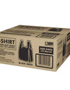 Black T-Shirt Carryout Bags, 11.5" X 6.5" X 22" 1000 Ct.