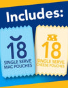 Kraft Easy Mac Original Flavor Single-Serve Pouches 18 Pk.