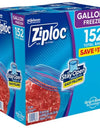 Ziploc Gallon Freezer Bags with New Stay Open Design, 152 Ct.