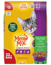 Meow Mix Original Choice Dry Cat Food, Heart Healthy & Oral Care Formula 32 Lbs.