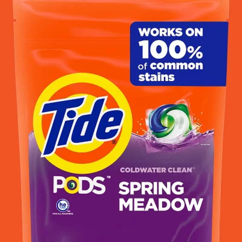 Tide PODS Laundry Detergent Pacs, Spring Meadow, 156 Ct.