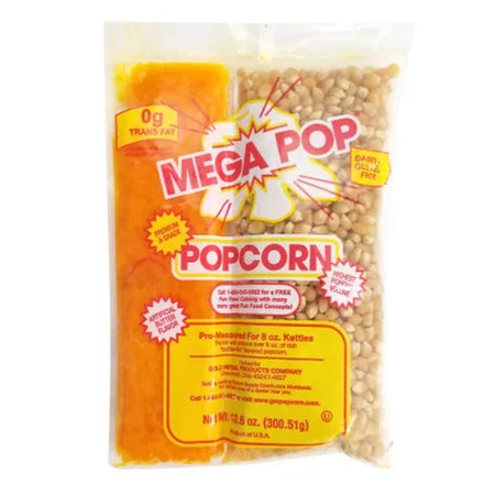 Gold Medal Mega Pop Popcorn Kit, 10.6 Oz., 24 Pk.