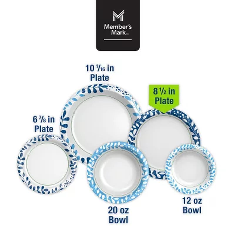 Member'S Mark Ultra Lunch Paper Plates, 8.5", 300 Ct.