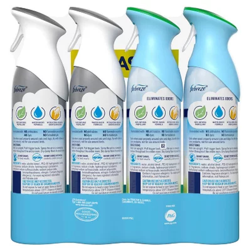 Febreze Air Effects Air Freshener Spray, 4 Pk., Choose Scent