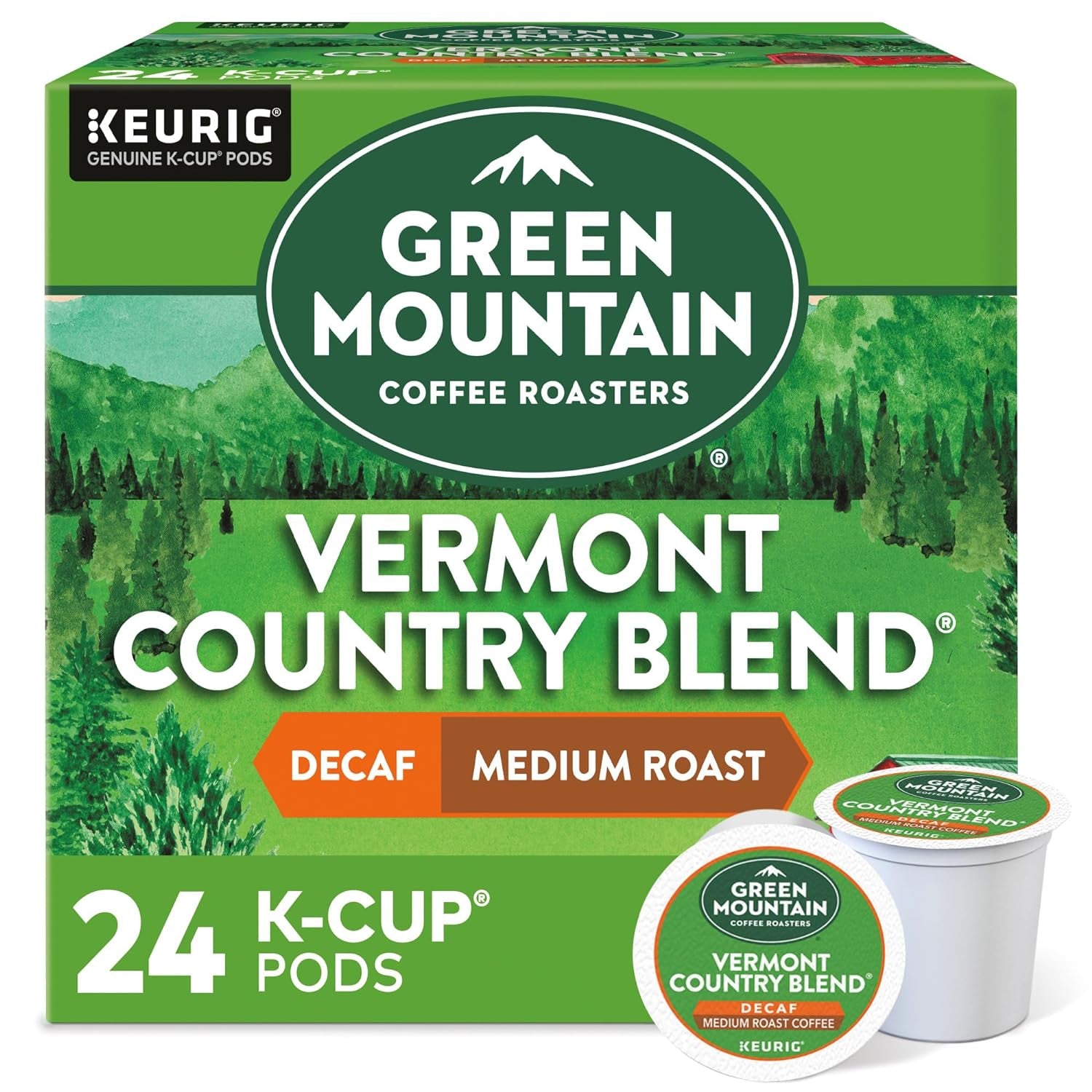 Colombia Select Coffee, Keurig Single-Serve K-Cup Pods, Medium Roast Coffee, 96 Count (4 Packs of 24)