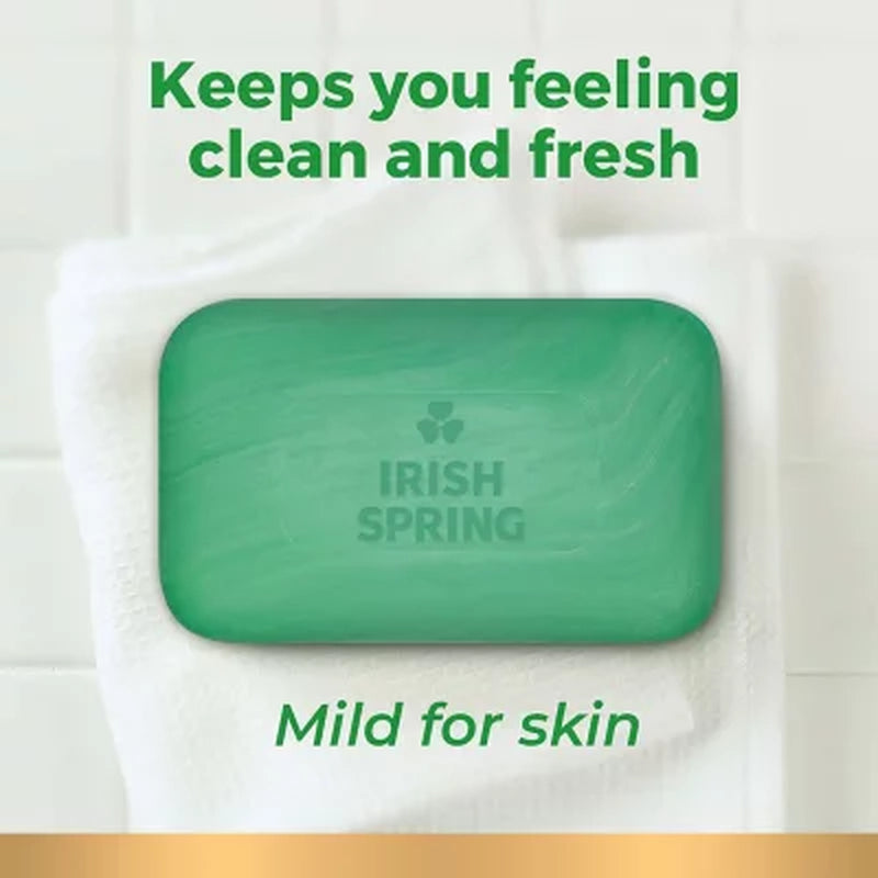 Irish Spring Bar Soap, Original Clean - 4 Oz., 20 Ct.