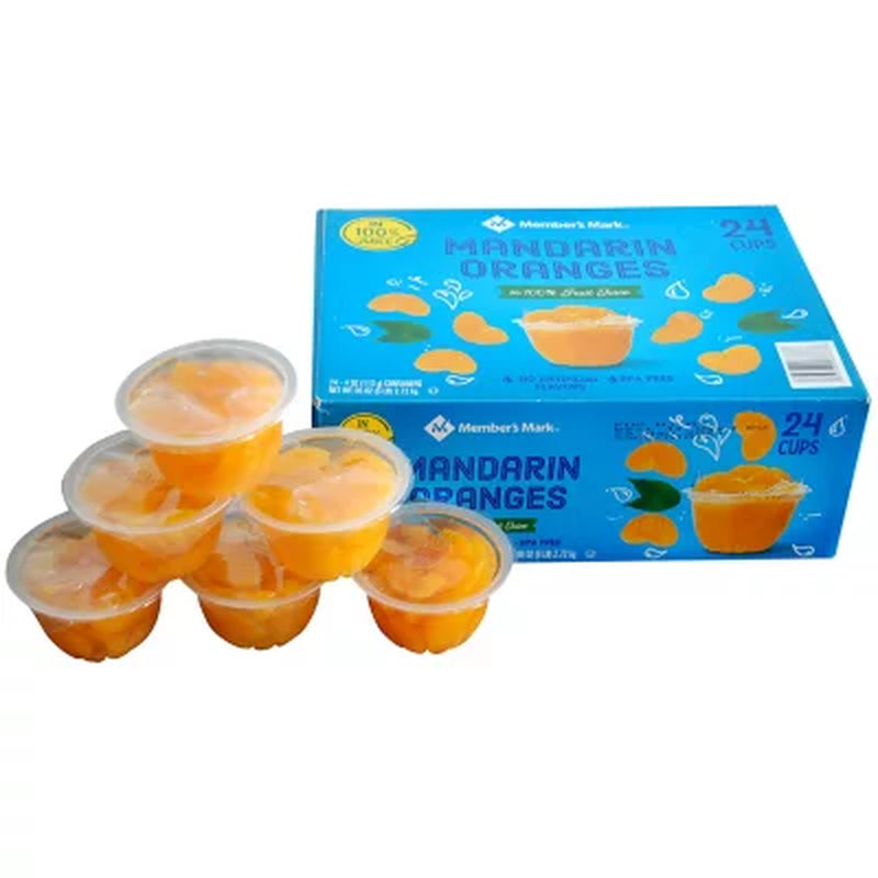 Member'S Mark Mandarin Oranges 4 Oz., 24 Ct.