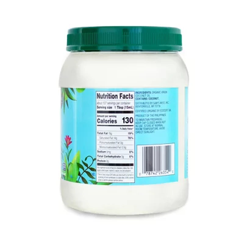 Member'S Mark Organic Virgin Coconut Oil, 56Oz.