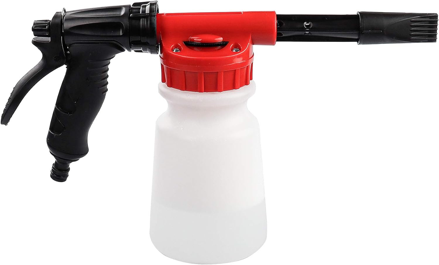 Foam Cannon for Garden Hose，Adjustment Ratio Dial Foam Gun,Car Wash Soap Spray Foamer Red