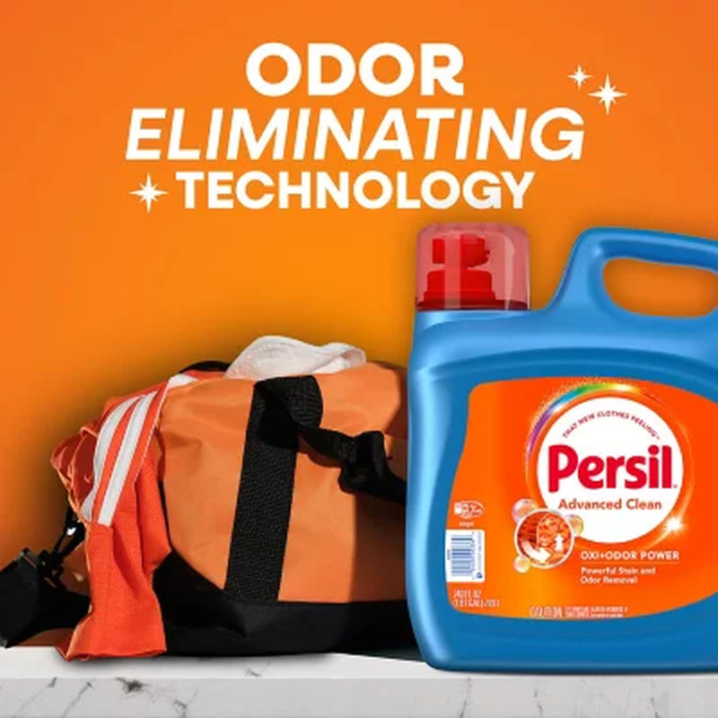 Persil OXI + Odor Power Liquid Laundry Detergent, 120 Loads, 240 Fl. Oz.