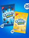 OREO Mini Mix Variety Pack Sandwich Cookies, 1.5 Oz., 30 Pk.