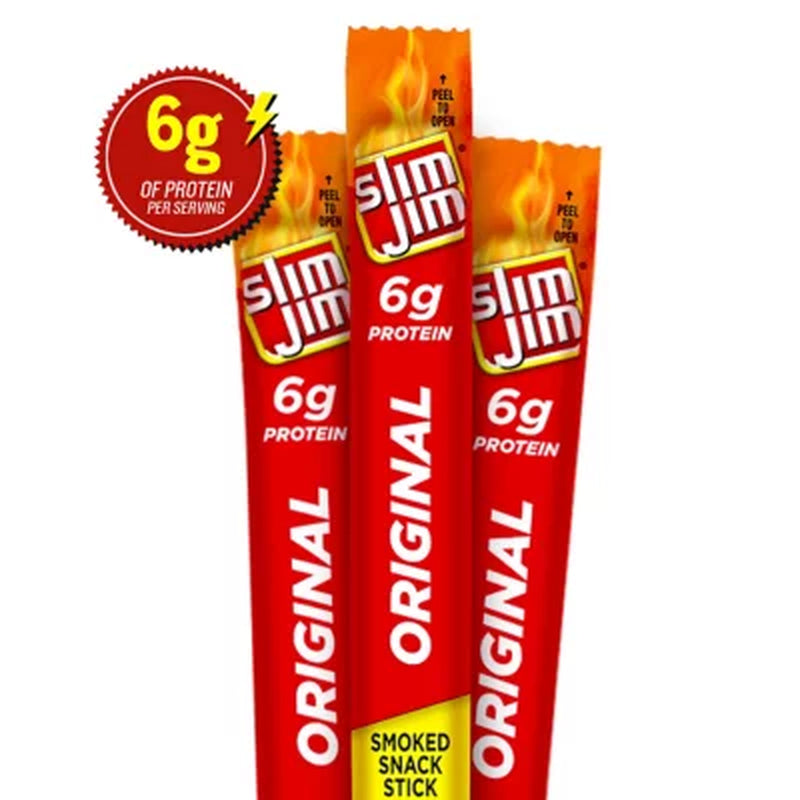 Slim Jim Original, 0.28 Oz., 120 Pk.