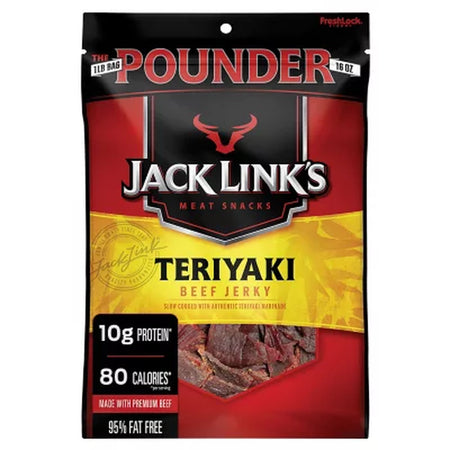 Jack Link'S Teriyaki Beef Jerky, 16 Oz.