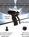 Foam Cannon for Garden Hose，Adjustment Ratio Dial Foam Gun,Car Wash Soap Spray Foamer Red