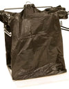 Black T-Shirt Carryout Bags, 11.5" X 6.5" X 22" 1000 Ct.