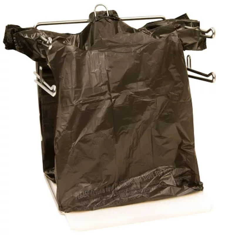 Black T-Shirt Carryout Bags, 11.5" X 6.5" X 22" 1000 Ct.