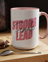 Strong Female Lead!! Accent Coffee Mug (11, 15oz)