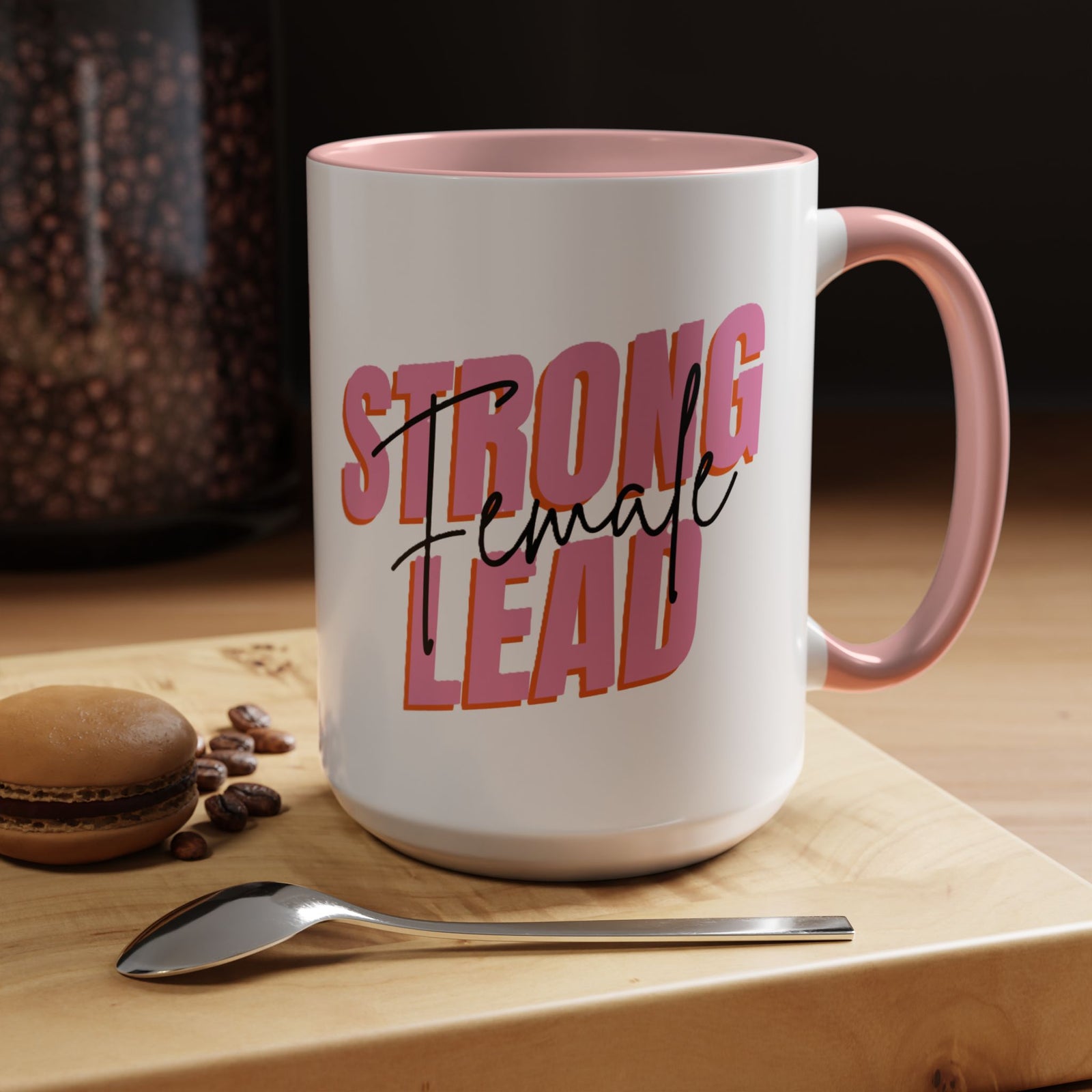 Strong Female Lead!! Accent Coffee Mug (11, 15oz)