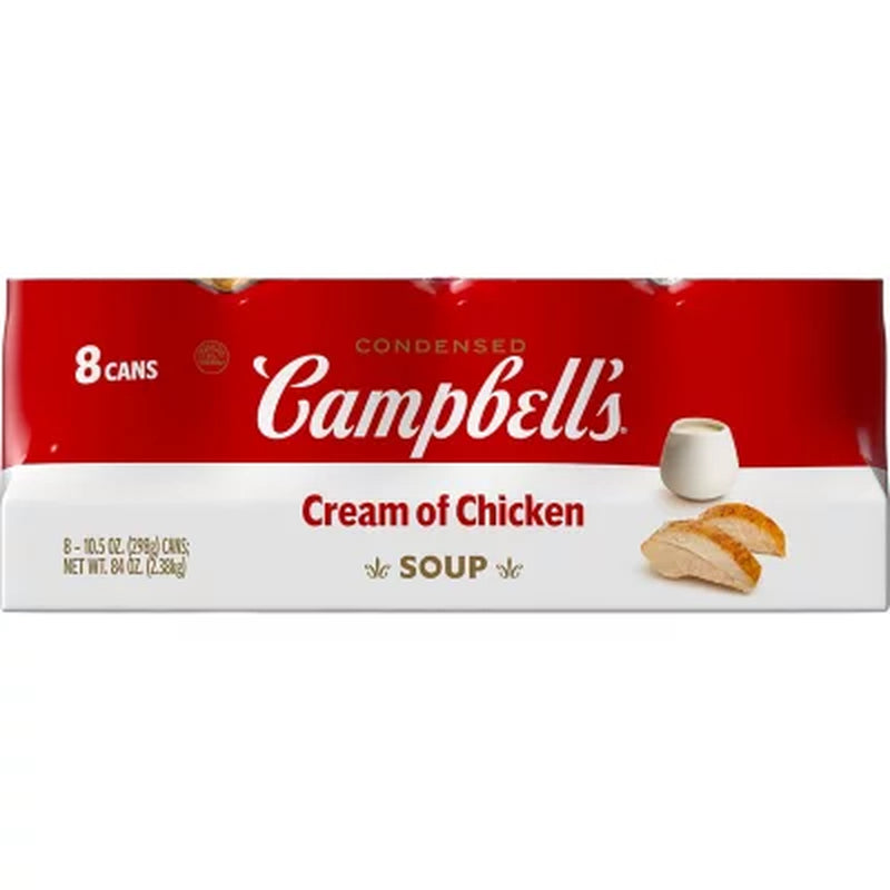 Campbell'S Condensed Cream of Chicken Soup 10.5 Oz., 8 Pk.