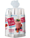 Member'S Mark Clear Plastic Cups 16 Oz., 132 Ct.