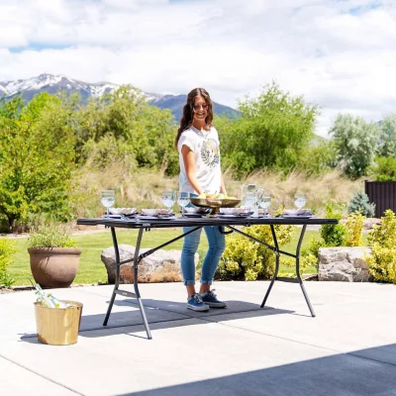 Lifetime 6-Foot Fold-In-Half Table