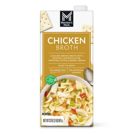 Member'S Mark Chicken Broth, 32 Oz., 6 Pk.