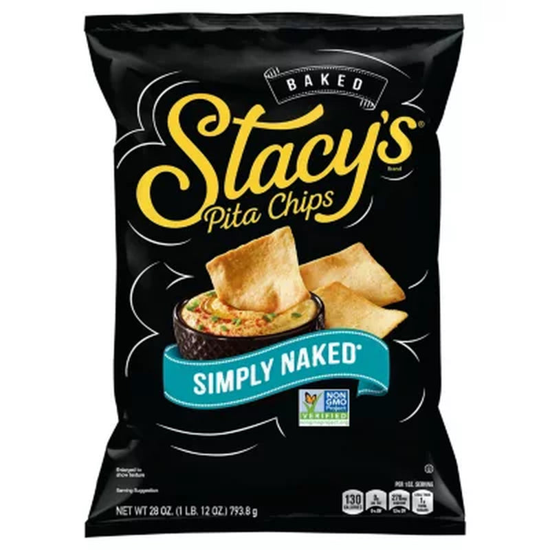 Stacy'S Pita Chips Simply Naked, 28 Oz.