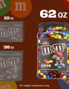 M&M'S Milk Chocolate Candy, 62 Oz.