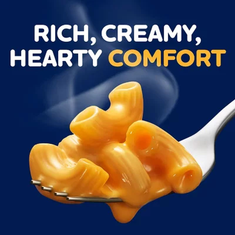 Kraft Deluxe Original Cheddar Macaroni and Cheese Dinner, 14 Oz., 8 Pk.