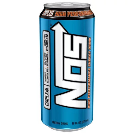 NOS High Performance Energy Drink, 16 Oz., 24 Pk.